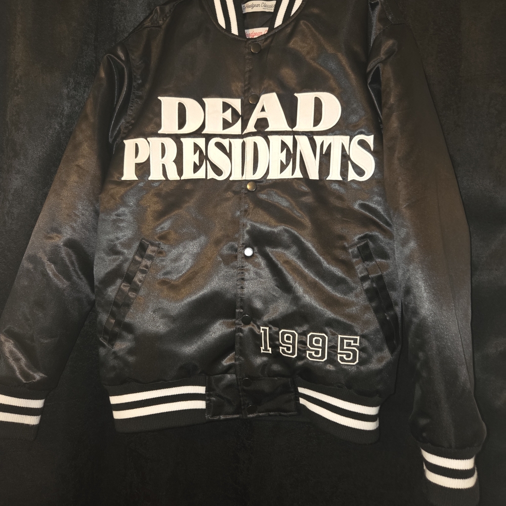 Dead Presidents Black Varsity Jacket